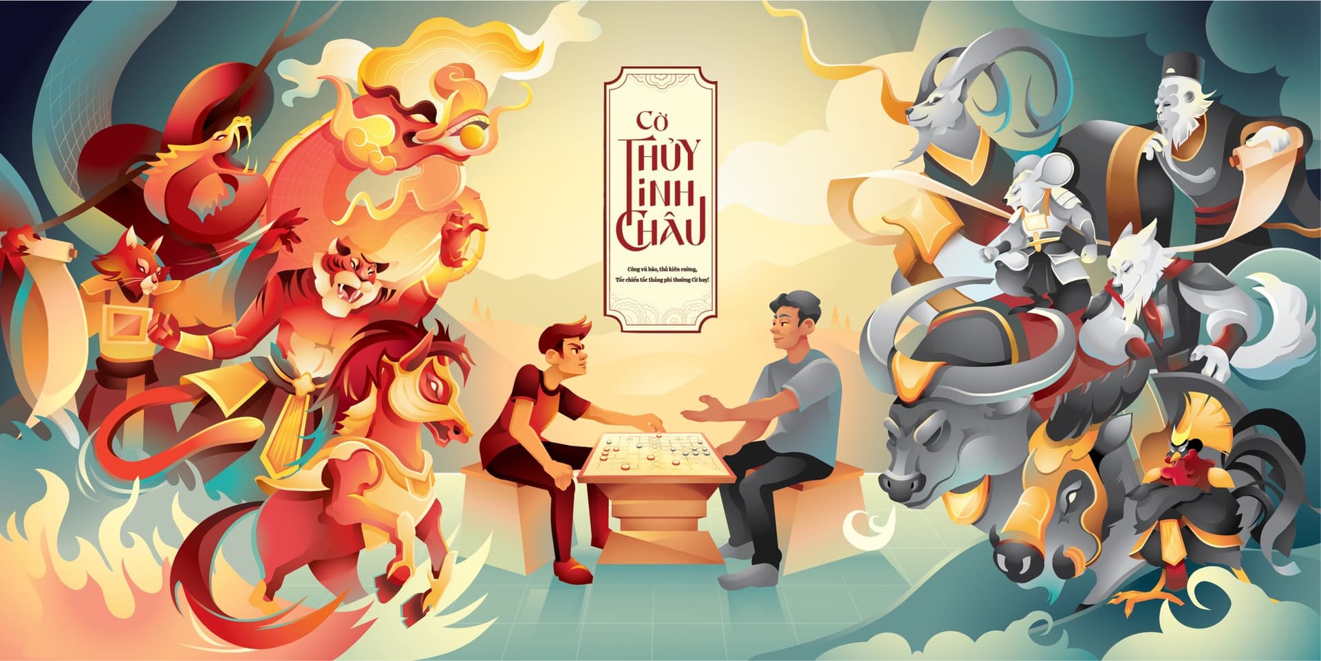 Cờ Thuỷ Tinh Châu image